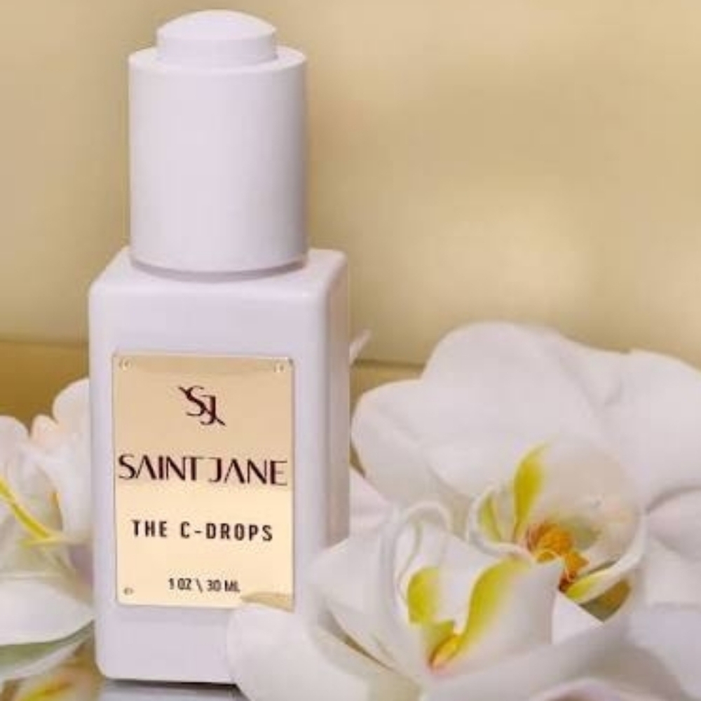 Saint Jane Vitamin C Glow Drops - Resurfacing Serum Brightens Dark Spots